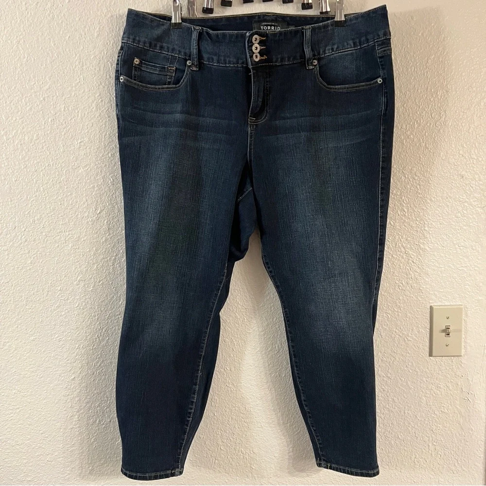 torrid Indigo Skinny Jeans - Picture 7 of 11